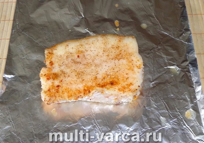 Копчене сало в мультиварці