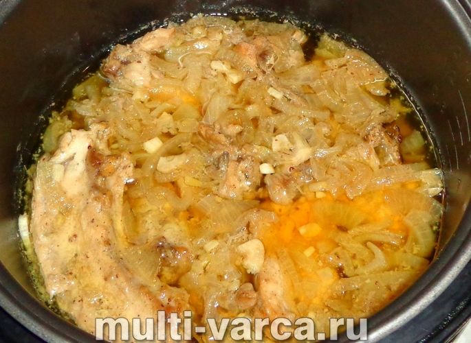 Кролик у соєвому соусі в мультиварці