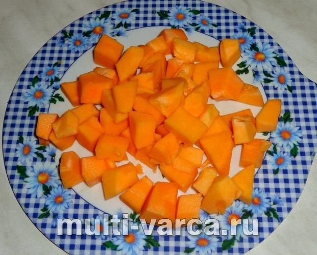 Кукурудзяна каша з гарбузом у мультиварці