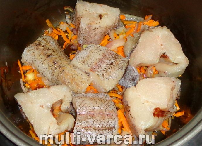 Лемонема з овочами в мультиварці
