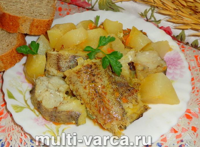 Лемонема з овочами в мультиварці