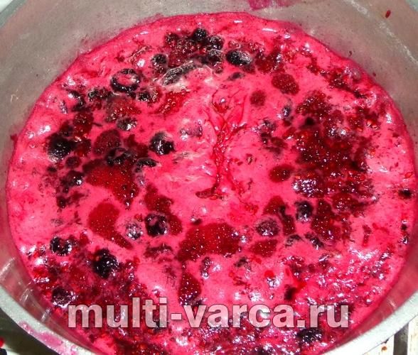 Малинове варення з ожиною на зиму