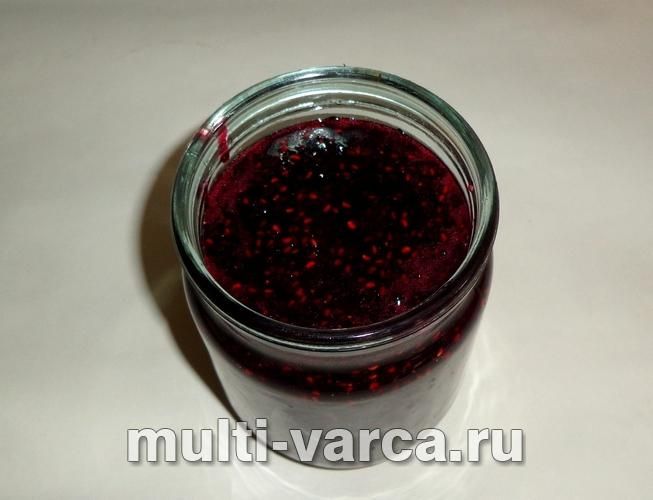 Малинове варення з ожиною на зиму