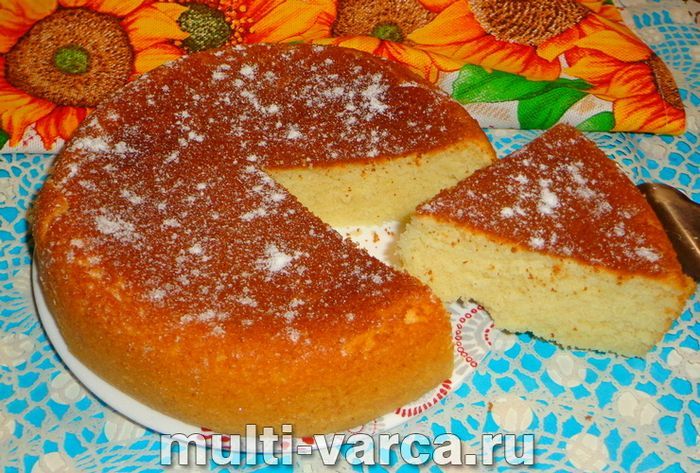Манник зі згущеним молоком у мультиварці