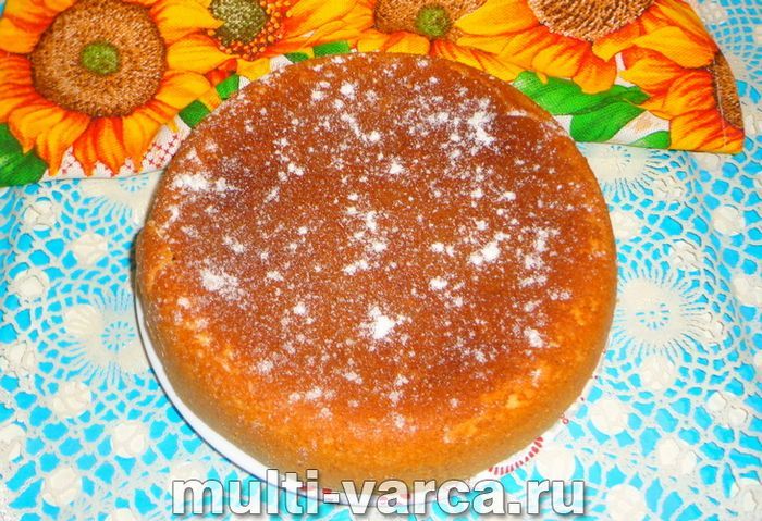 Манник зі згущеним молоком у мультиварці