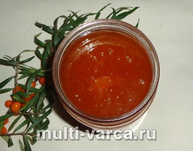 Обліпихове варення без кісточок