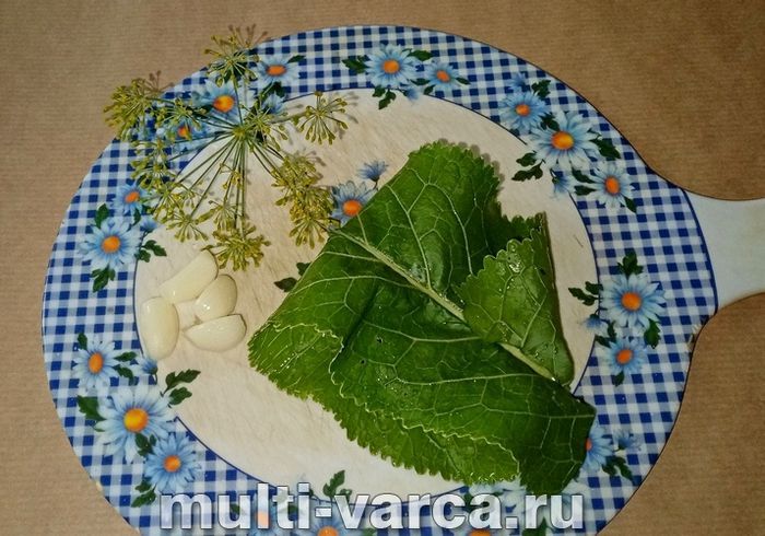 Огірки в гірчичній заливці на зиму