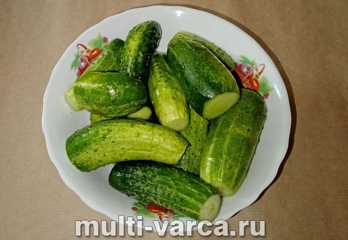 Огірки в гірчичній заливці на зиму