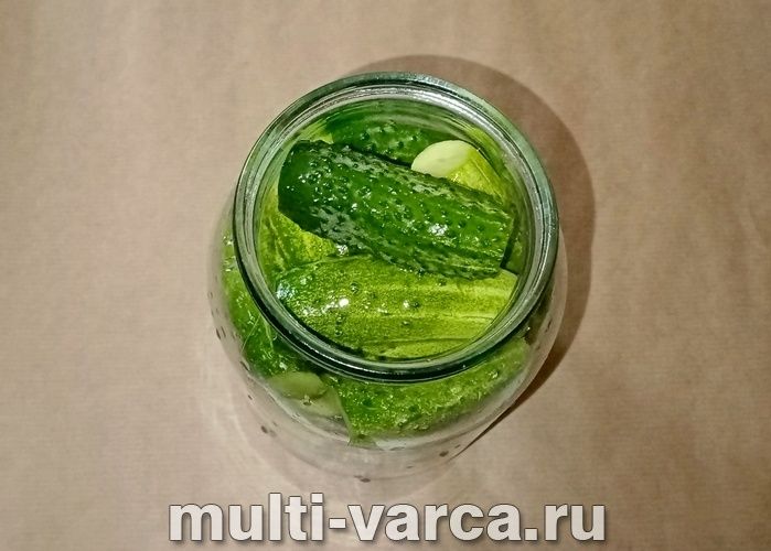 Огірки в гірчичній заливці на зиму