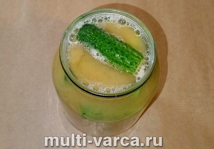 Огірки в гірчичній заливці на зиму