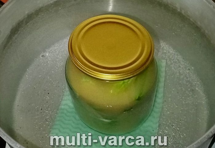 Огірки в гірчичній заливці на зиму