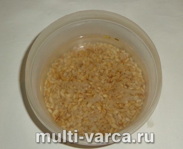 Перловка з овочами на гарнір у мультиварці