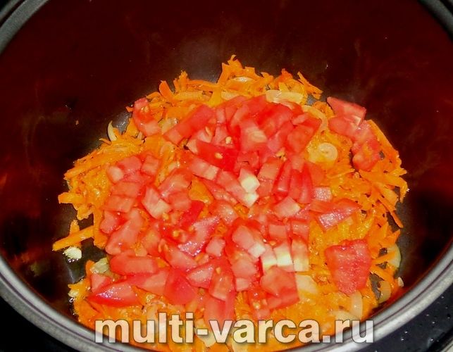 Перловка з овочами на гарнір у мультиварці