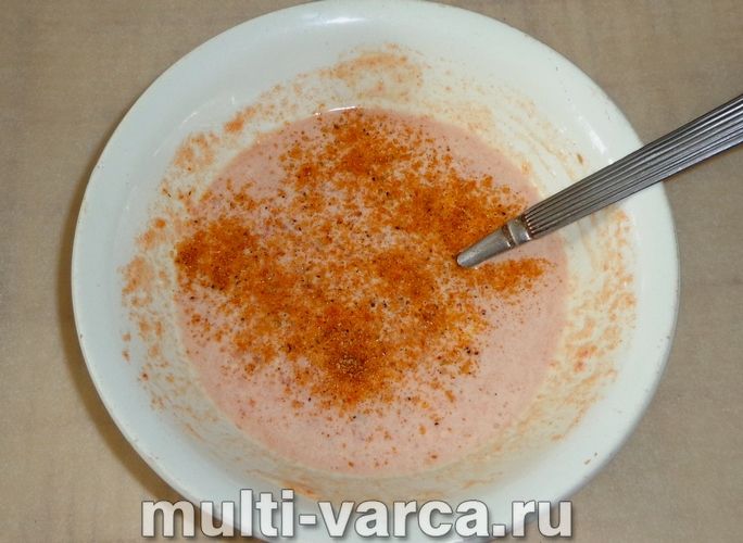 Піца з фаршем у мультиварці
