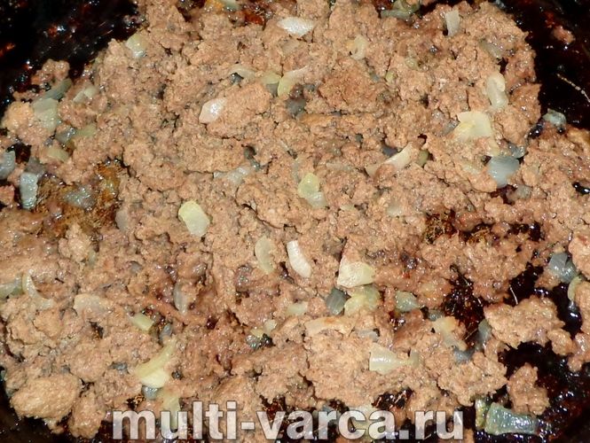 Піца з фаршем у мультиварці