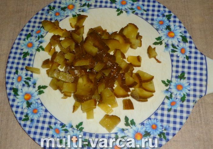Пісний розсольник у мультиварці