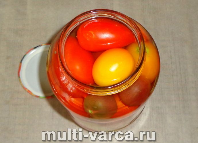 Помідори з морквою і перцем на зиму