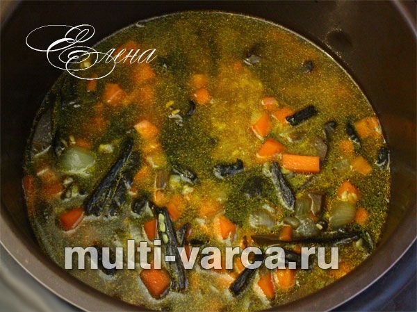 Рис із підберезовиками