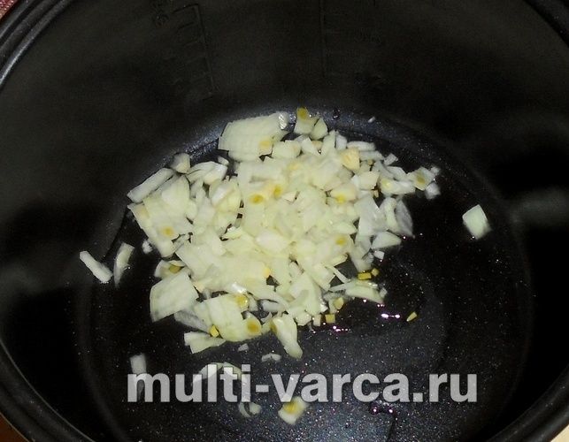 Рис із сочевицею в мультиварці
