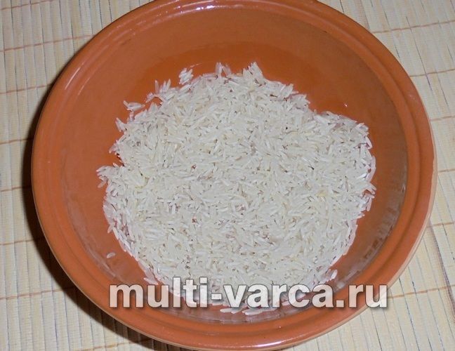 Рис із сочевицею в мультиварці