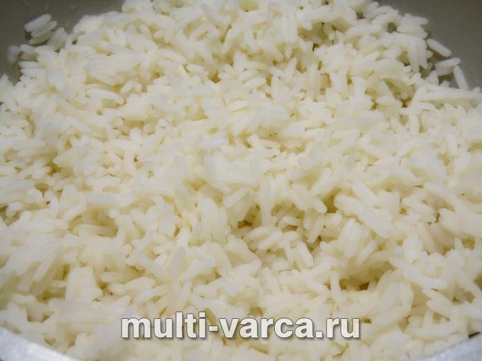 Салат із рисом і копченою куркою