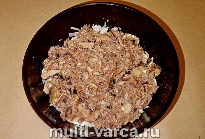 Салат &laquo;Рибки в ставку&raquo;