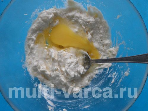 Сирне печиво з бананом