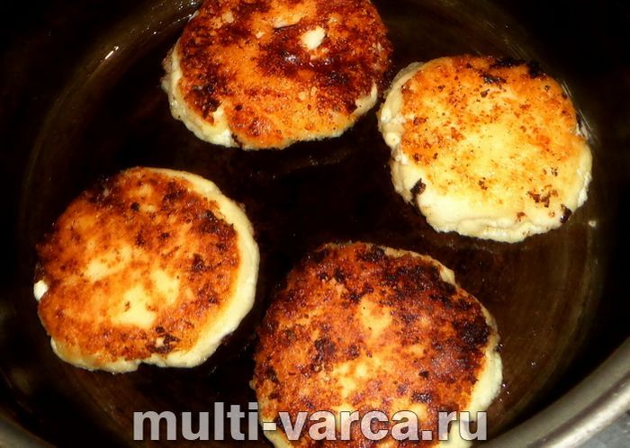 Сирники без яєць у мультиварці