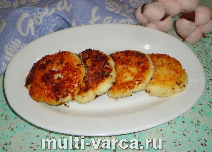 Сирники без яєць у мультиварці