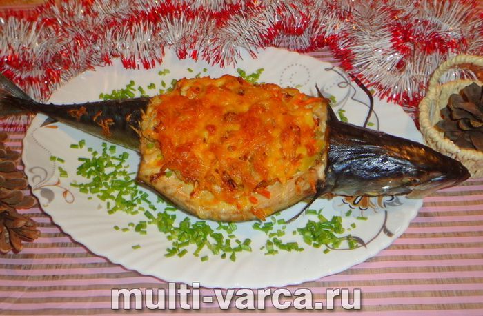 Скумбрія в духовці