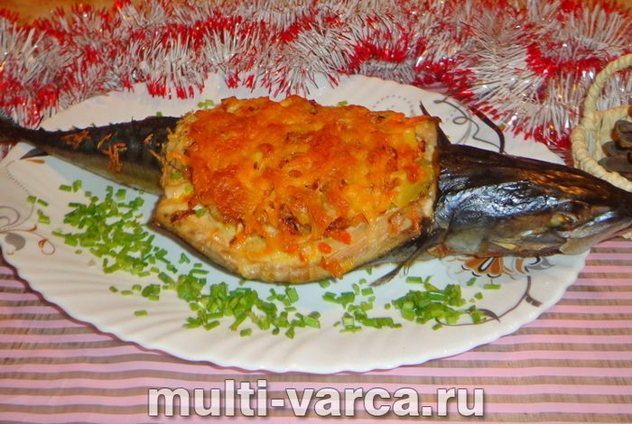 Скумбрія в духовці