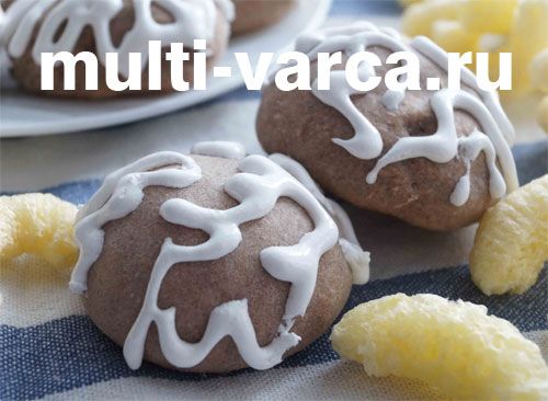 Солодке печиво в мультиварці з начинкою з кукурудзяних паличок
