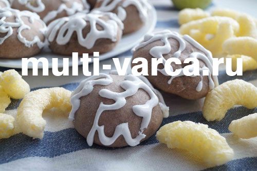 Солодке печиво в мультиварці з начинкою з кукурудзяних паличок