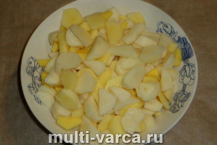 Суп із форелі в мультиварці
