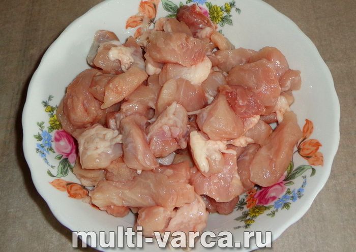 Свинина в кисло-солодкому соусі в мультиварці