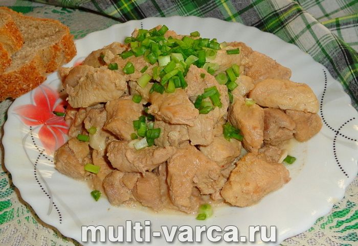 Свинина в кисло-солодкому соусі в мультиварці