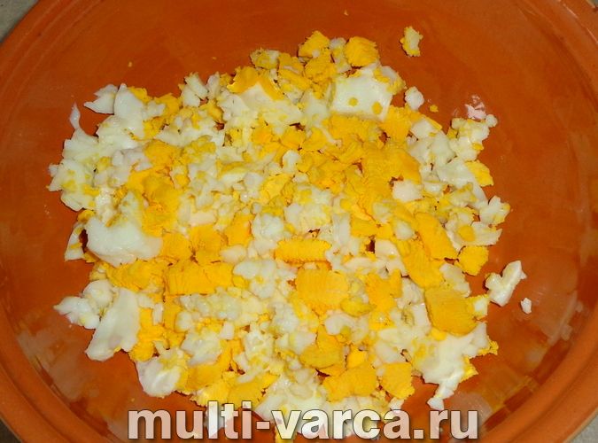 Тарталетки з сиром, яйцем і м'ясом &laquo;Поросята&raquo;
