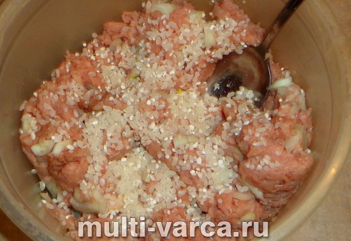 Тефтелі з індички в мультиварці на пару