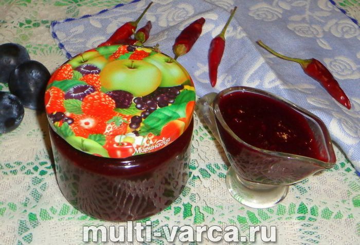 Ткемалі в мультиварці