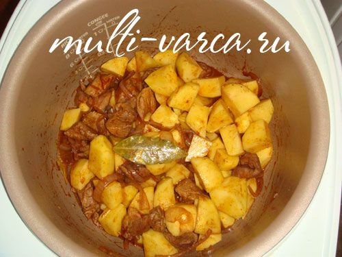 Угорський суп гуляш у мультиварці