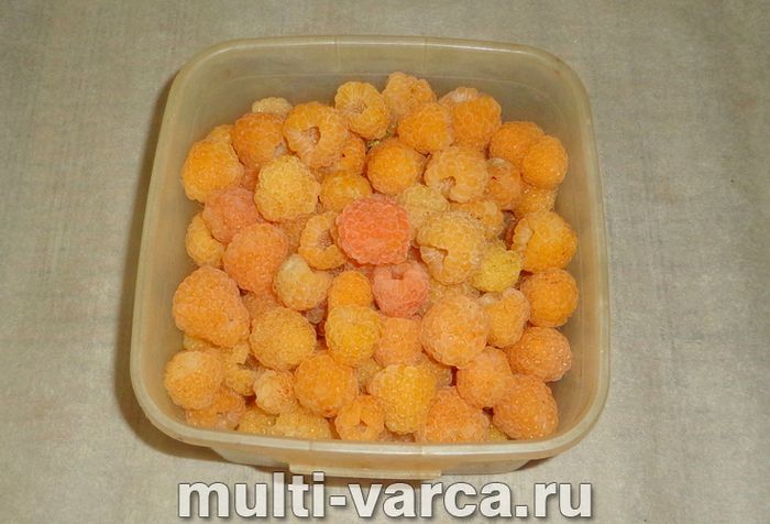 Варення з жовтої малини