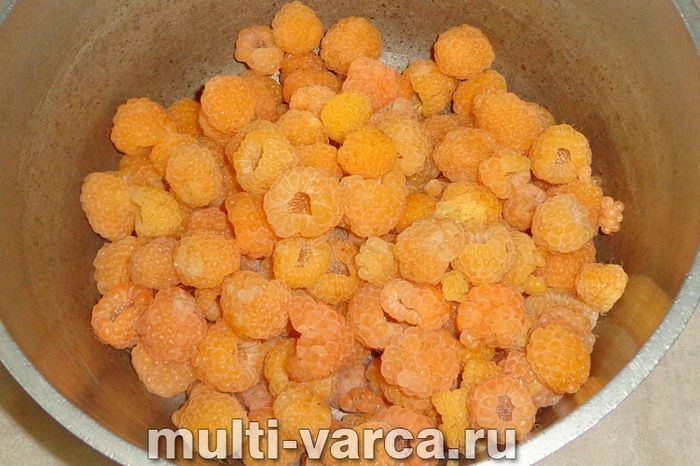 Варення з жовтої малини