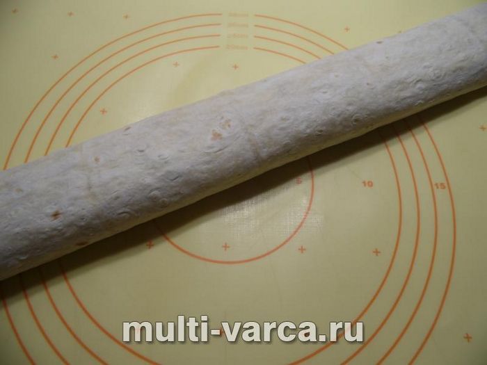 Закусочні рулети з лаваша з печінкою тріски