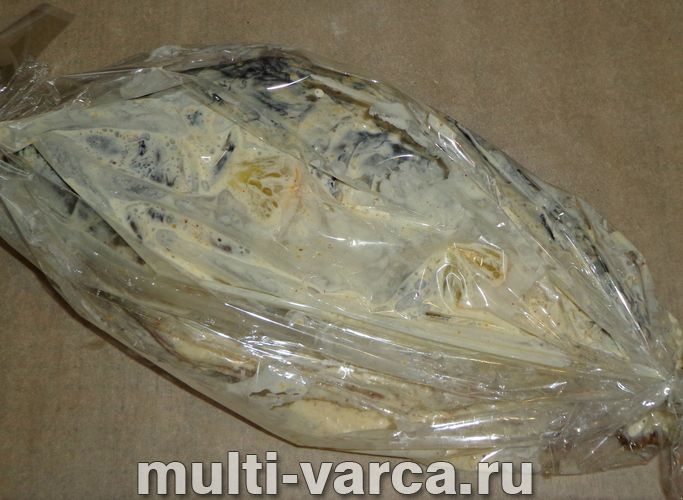 Запечений короп із лимоном у рукаві
