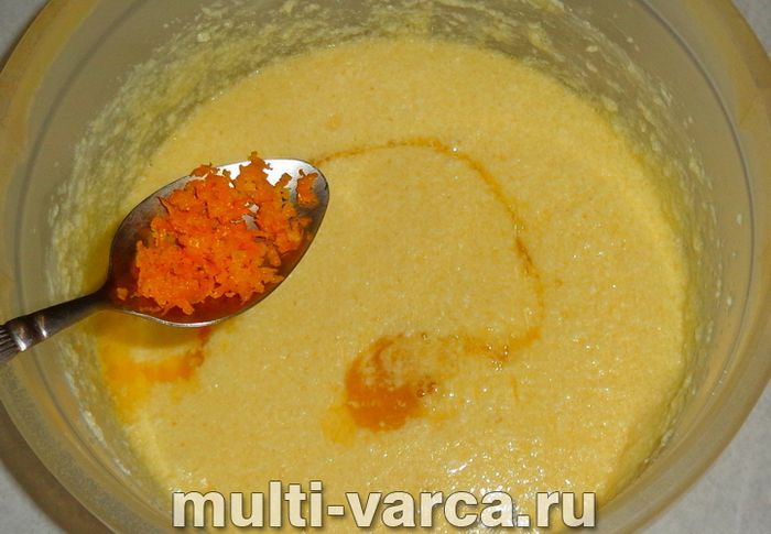 Апельсиновий кекс у мультиварці