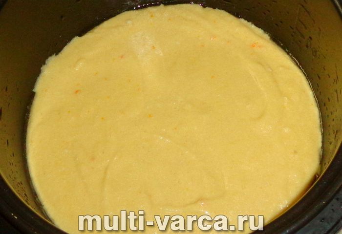 Апельсиновий кекс у мультиварці