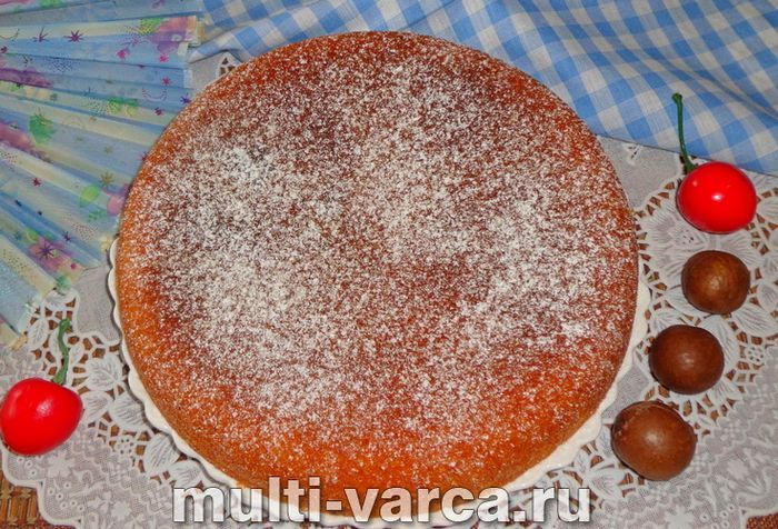 Апельсиновий кекс у мультиварці