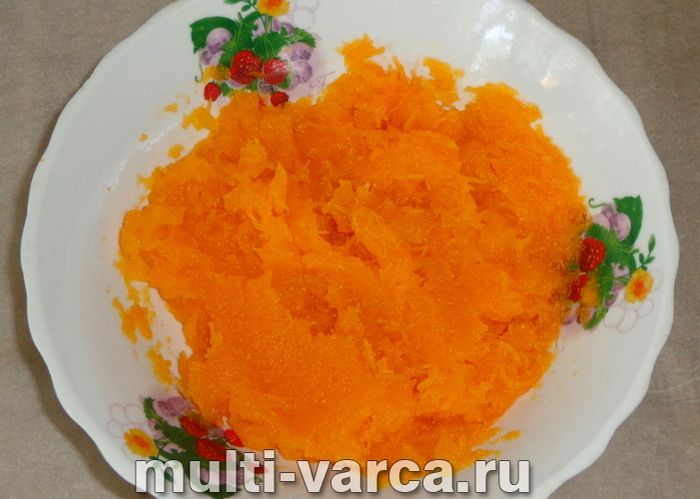 Гарбузовий кекс у мультиварці