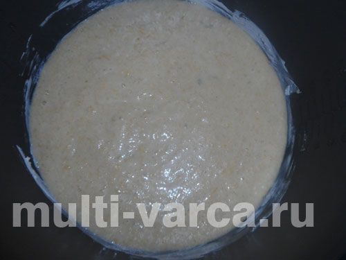 Гарбузовий манник на кефірі