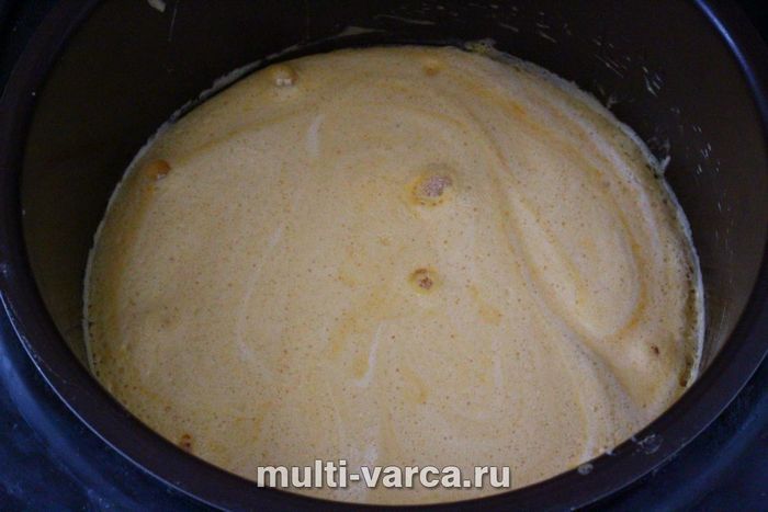 Гарбузовий пудинг із родзинками